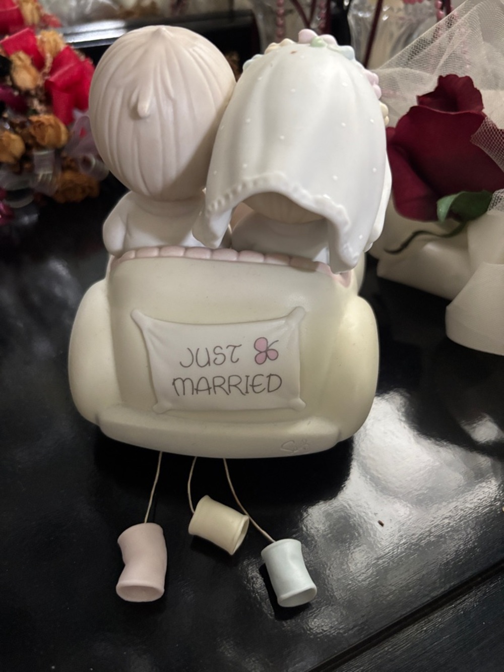 Precious Moments Wishing you Roads of Happiness Just Married Figurine - Picture 4 of 8